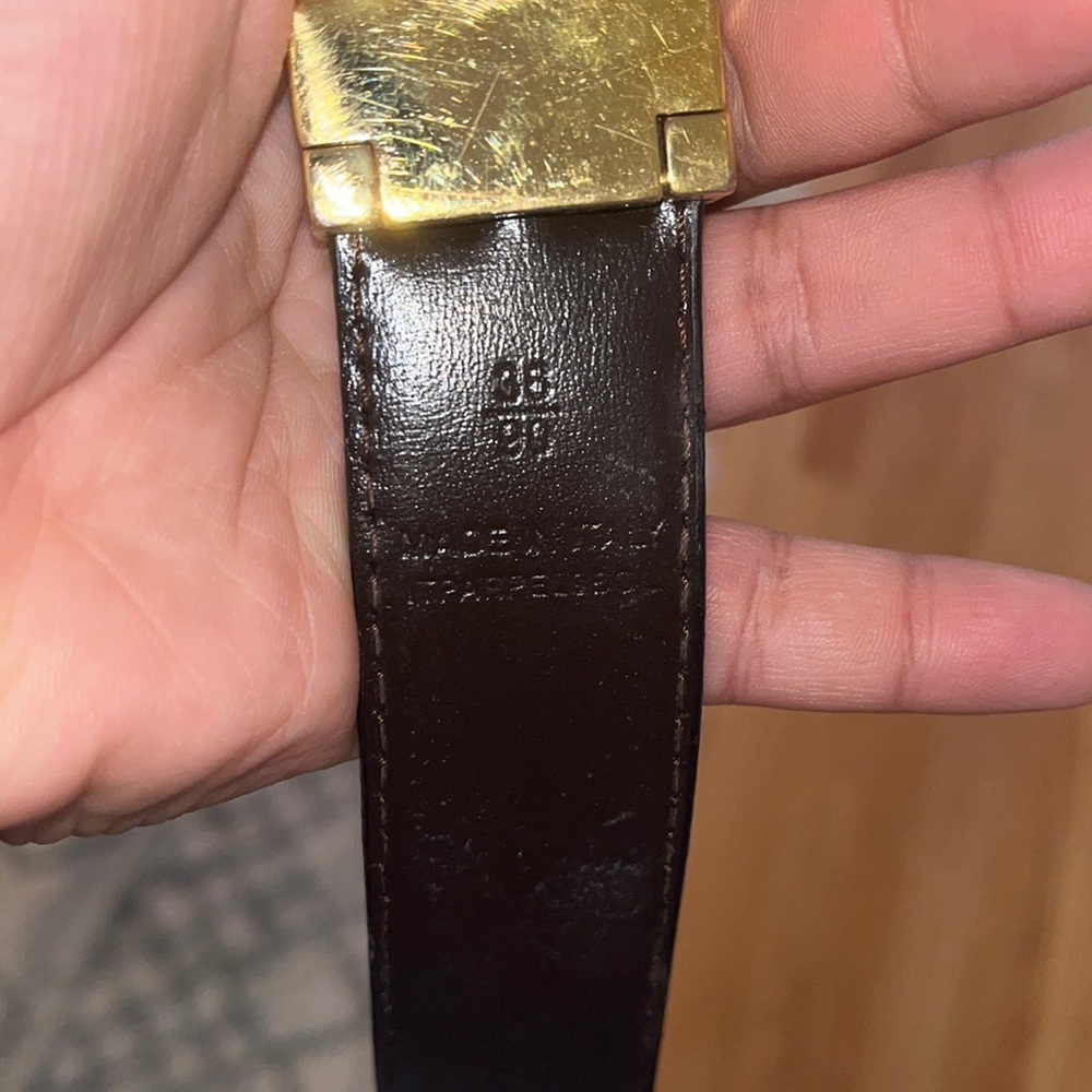 Men Burberry belt - Picture 5 of 6